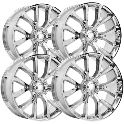 (Set Of 4) OE Concepts FD05 Platinum 22x9.5 6x135 +44mm Chrome Wheels Rims • $1443.96