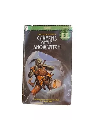 Caverns Of The Snow Witch Fighting Fantasy Gamebook #9 1984 Ian Livingstone • $24.99