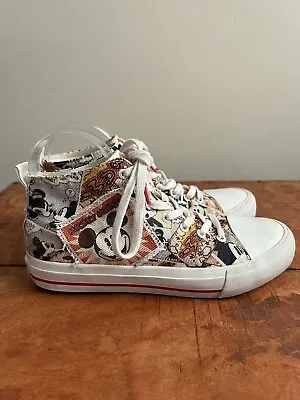 DESIGUAL WOMEN Mickey Athletic Shoes Size 9 Gorgeous RRP$159 • $48