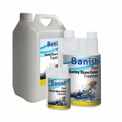 £9.75 • Buy Banish Pond Barley Straw Extract Blanketweed Green Water Treatment Algae Care