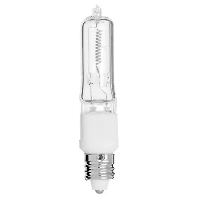 Satco S3107 100Q/CL/MC Bulb 100W 120V T4 Mini Candelabra E11 Base Clear 2900K • $6.50