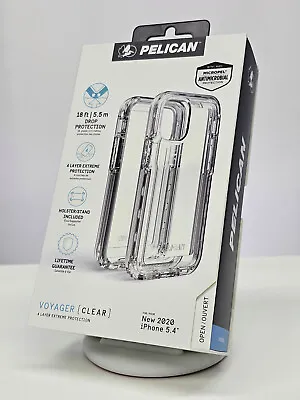 Pelican Voyager Series Hard Case For Apple IPhone 12 Mini (5.4 ) - Clear • $10.95