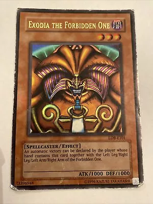 £28 • Buy Exodia The Forbidden One Ultra Rare Lob-e101