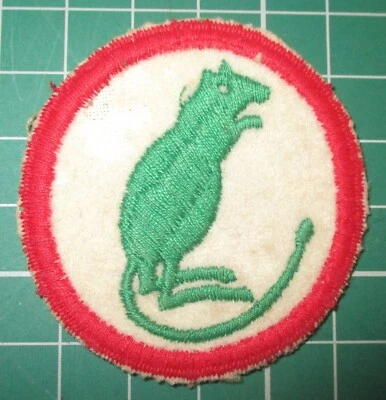 £45 • Buy 7th Armoured Brigade Cloth Formation Sign - WW2