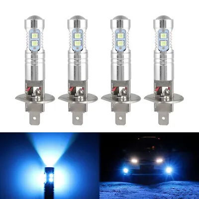 New Ice Blue H1 LED Halogen Headlight Bulbs 8000K High Low Beam Light 50W 12V • $13.88