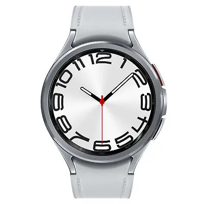 Samsung Watch6 Classic GPS 47mm Silver SM-R960NZSAXSA • $599