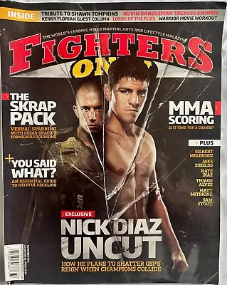 🔥🔥 Nick Dick GSP MMA UFC Fighters Only Magazine November 2011 🔥🔥 • $4.99