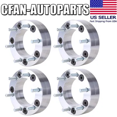 5x5.5 To 6x5.5 Wheel Adapters 2  Inch 5x139.7 To 6x139.7 Jeep Ford RAM 1/2x20 4x • $123.49