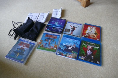 £39 • Buy Sony 3D Accessory Pack And DVDs