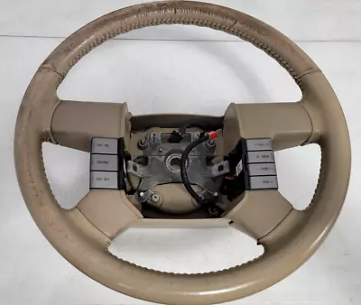 2004-2006 Ford F-150 Lariat Steering Wheel With Cruise Camel Tan • $91