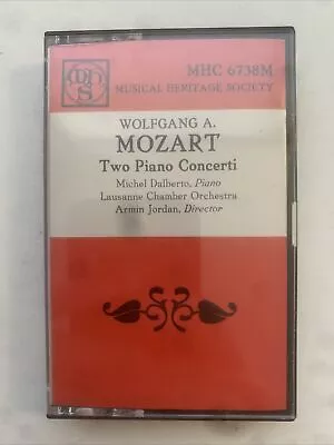 Musical Heritage Society Wolfgang A Mozart Teo Pisno Concerti Cassette - TESTED • $5.55