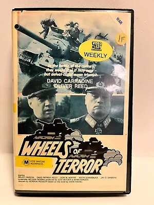 Wheels Of Terror Rare AU Macro Video VHS 80s WWII War Action TV Movie • $18.18