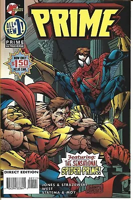 Prime Vol 2 #1 Malibu/marvel Comics 1995 Bagged And Boarded • £5.58