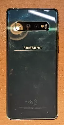 Samsung Galaxy S10 6.1  AMOLED Android Dual SIM- 128GB Prism Blue - FOR PARTS • $1