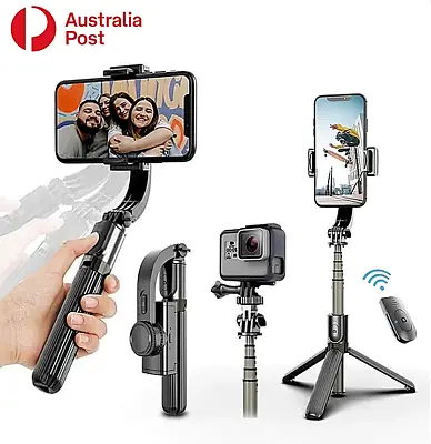 Gimbal Stabilizer Selfie Stick Tripod 360° Auto Balance Smartphone Gopro Camera • $41.22