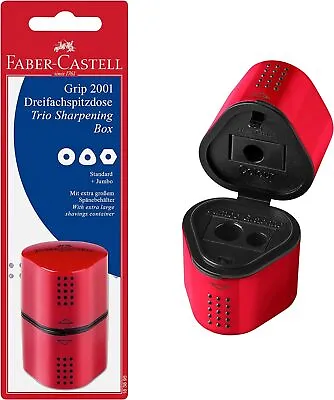Faber-Castell GRIP Trio Pencil Sharpener • $10.69