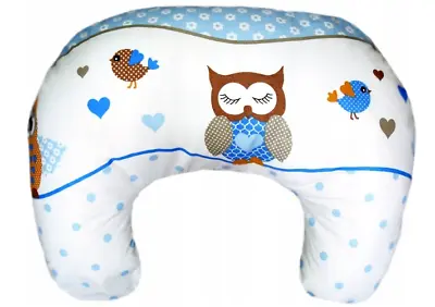 £6.99 • Buy Baby Nursing Pillow Breastfeeding Maternity Removable Zippered Cover Only Owls