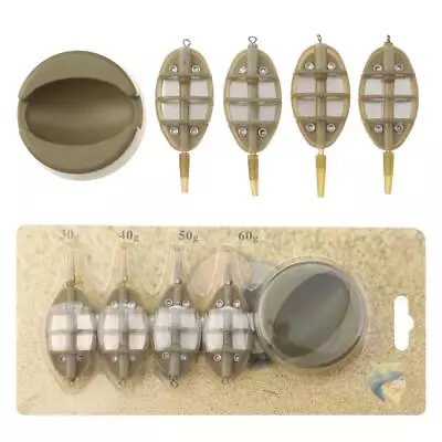 Fish Tackle For Carp Inline Method Feeders Mould Kit Lead Sinker Bait Holder • $21.66