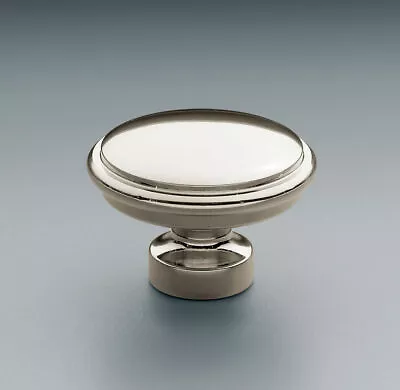 Lugarno Restoration Hardware Knob Polished Chrome  1.5  (have 9) NWT • $17