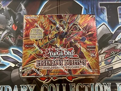 YuGiOh Legendary Duelists: Soulburning Volcano : Sealed Booster Box Of 36 Packs • £26