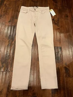 J Brand Pink “Cropped Rail” Jeans Size 28 • $21.19