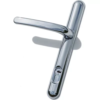 Lock Lock High Security UPVC Lever Door Handle 211mm Screw Positions Chrome • £59.95