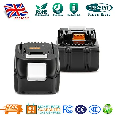 2x Battery For Makita 18V BL1815 BL1850 BL1860 BL1830 BL1840 BL1845 4.0Ah Li-ion • £36.93