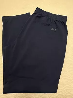 Men’s Under Armour Navy Golf Pants The Showdown Pant 40x32 EUC • $29.99