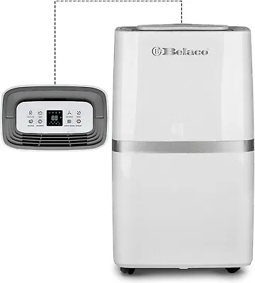 View Details Belaco 20L/Day Dehumidifier, Portable Dehumidifier With Digital Humidity Display • 139.33£