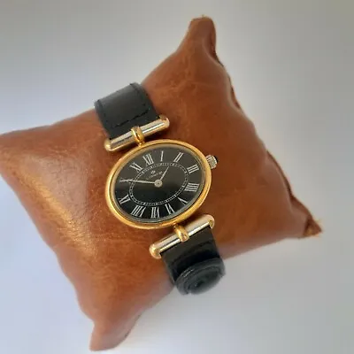 $39 • Buy Women Vintage Mechanic Lorenz Black Watch, Lorenz Watch, Ladies Numeric Watch 
