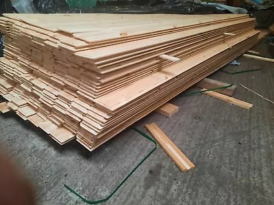  Swedish Tmber Redwood T & G  Shiplap Cladding  £1.80 A Metre 15mm X 120mm  • £1.80