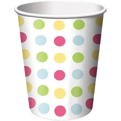 Creative Party Sweet Treats Polka Dot Party Cup (Pack Of 8) SG28882 • £6.69
