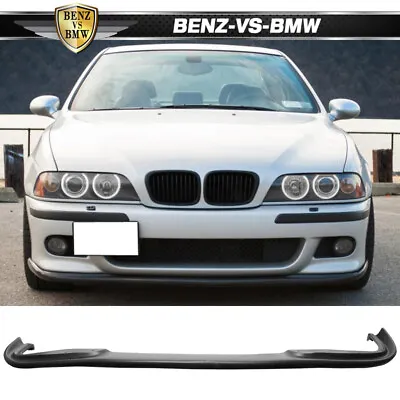 Fit 96-03 BMW E39 5 Series H Style Front Bumper Lip For Aftermarket M Bumpers • $179.99