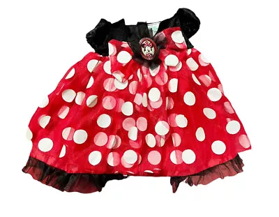 Baby Girls Minnie Mouse Dress Disney Baby Brand Size 6-12 Months • $14.99