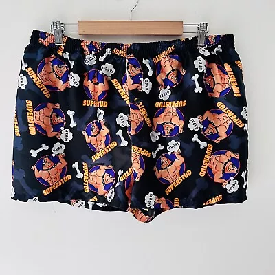 Vintage Target Satin Silky Pyjama Sleep Shorts - Mens Size 2XL - Aus Post • $29.90