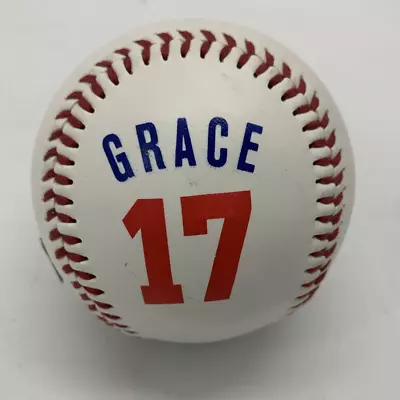 Original MARK GRACE Fotoball 1989 Baseball CHICAGO CUBS Licensed MLB • $7.99