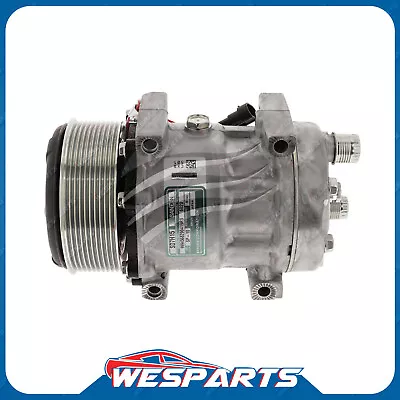 Sanden Air Conditioning Compressor For Case IH 12V 199mm 10Pv SD7H15 R134a • $700.55