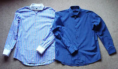 HUGO BOSS Johan Slim Fit Shirt Finest Italian FabricNEXT Tailored Fit Shirt17  • £14.99