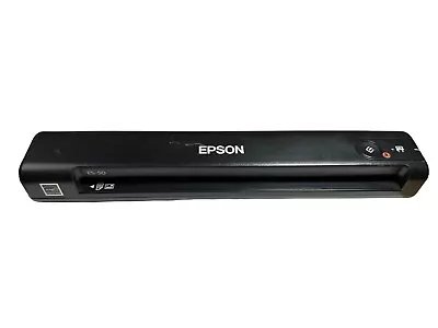 Epson ES-50 WorkForce Portable Document Scanner - Black (No Cords) • $49.99