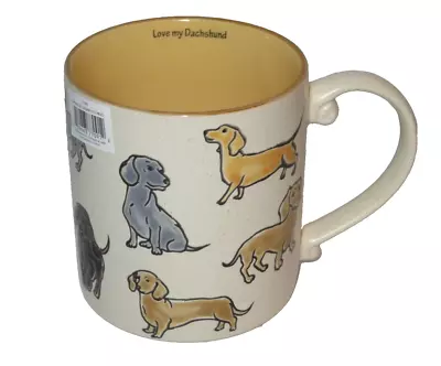 Spectrum Designz LOVE MY DACHSHUND Dog Ceramic Mug - NEW • $13.59