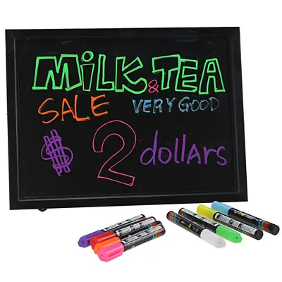 LED Flashing Message Writing Board 16x12  Restaurant Cafe Menu Sign Illuminated • $33.99