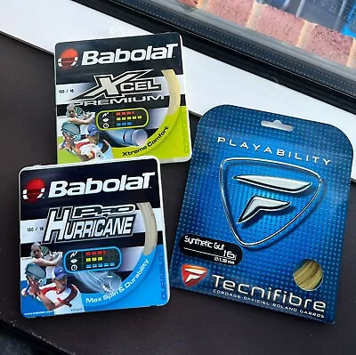 Babolat  Tecnifibre Tennis String 3 Sets • $0.99