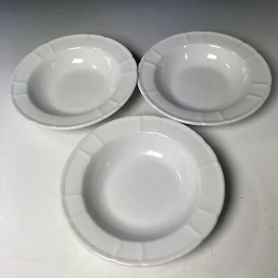 3 X White FAIRMONT & MAIN - OXFORD - Royal Porcelain Cereal Or Soup Bowls • £14.95