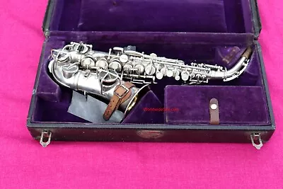 1922 MARTIN ‘Handcraft’ Soprano Sax Curved Silver #33k • $2499