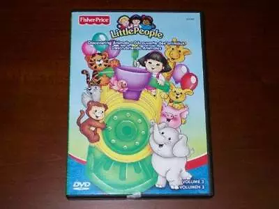 Fisher Price Little People: (Volume 3) Discovering Animals - DVD - VERY GOOD • $4.78