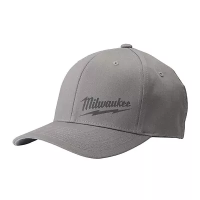 NEW Milwaukee Large/Extra Large Gray Fitted Hat • $22.94