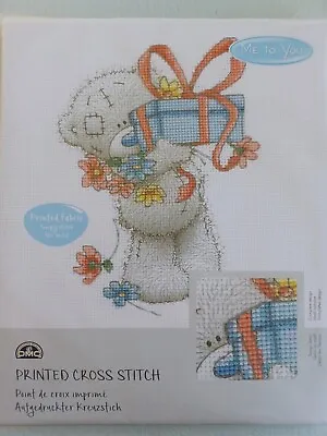 Dmc Me To You Tatty Teddy Printed Cross Stitch Kit. 'gift' • £13.50