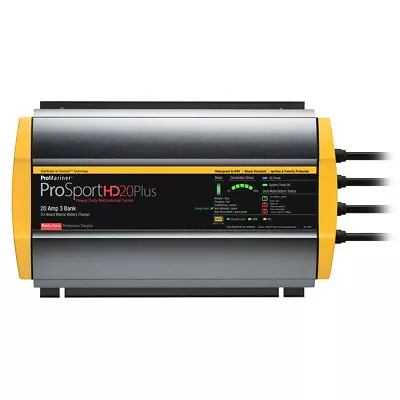 ProMariner ProSportHD 20 Plus Gen 4 - 20 Amp - 3 Bank Battery Charger • $224.83