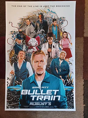 Bullet Train (11  X 17 ) Movie  Collector's  Poster Print ( T2 )- B2G1F • $12.99