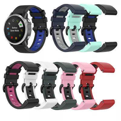 For Garmin Fenix7S/6S/5S Plus 20MM Quick Release Silicone Strap Sport Watch Band • $13.45